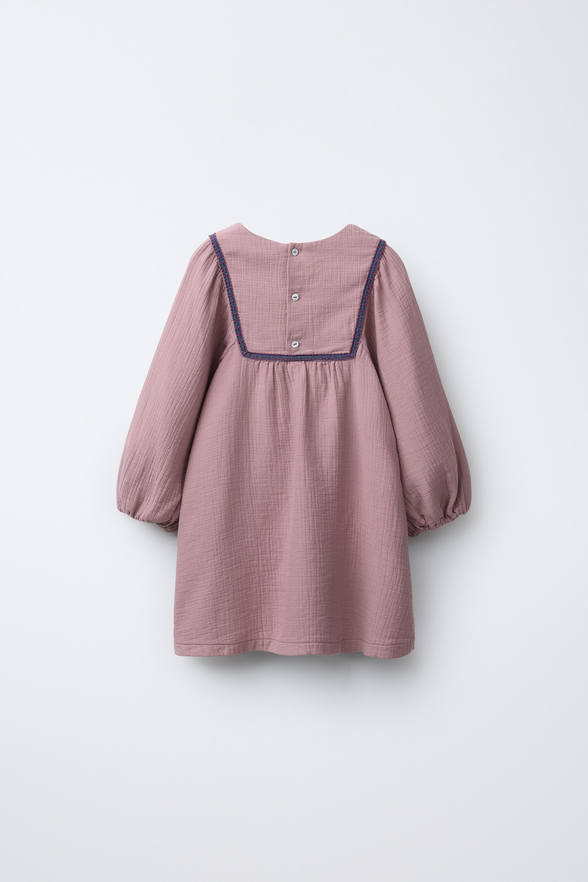 RUSTIC EMBROIDERED DRESS